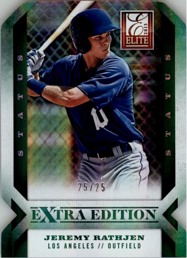 2013 Elite Extra Edition Status Emerald #91 Jeremy Rathjen