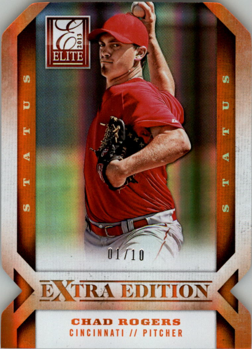 2013 Elite Extra Edition Status Orange #72 Chad Rogers