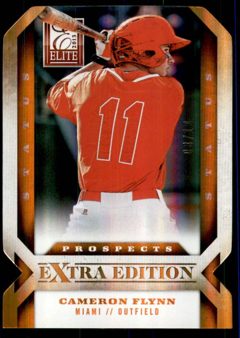 2013 Elite Extra Edition Status Orange #182 Cameron Flynn