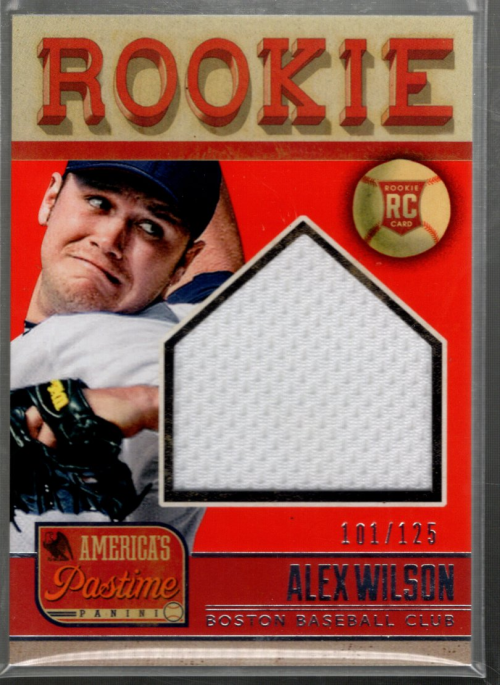 B4307- 2013 Panini America's Pastime #237 Alex Wilson RC Jersey