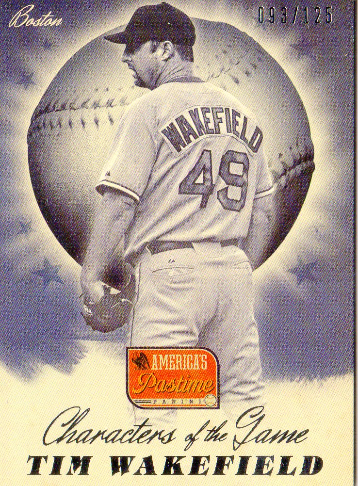 2013 Panini America's Pastime Characters of the Game #10 Tim Wakefield