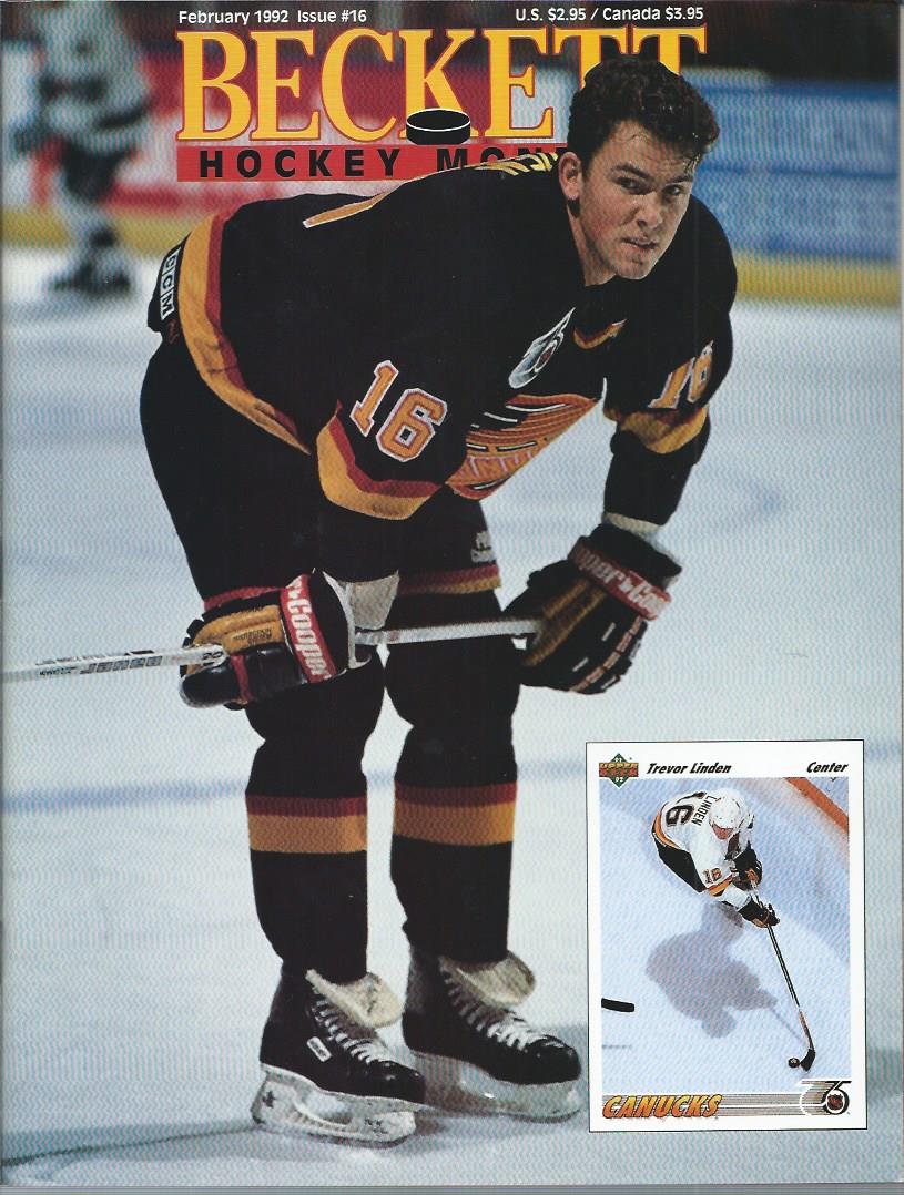 1990-14 Beckett Hockey #16 Jaromir Jagr (February 1992)