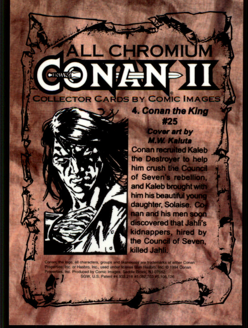 Conan Series Two (1994 Comic Images) Cards - Picture 9 of 189