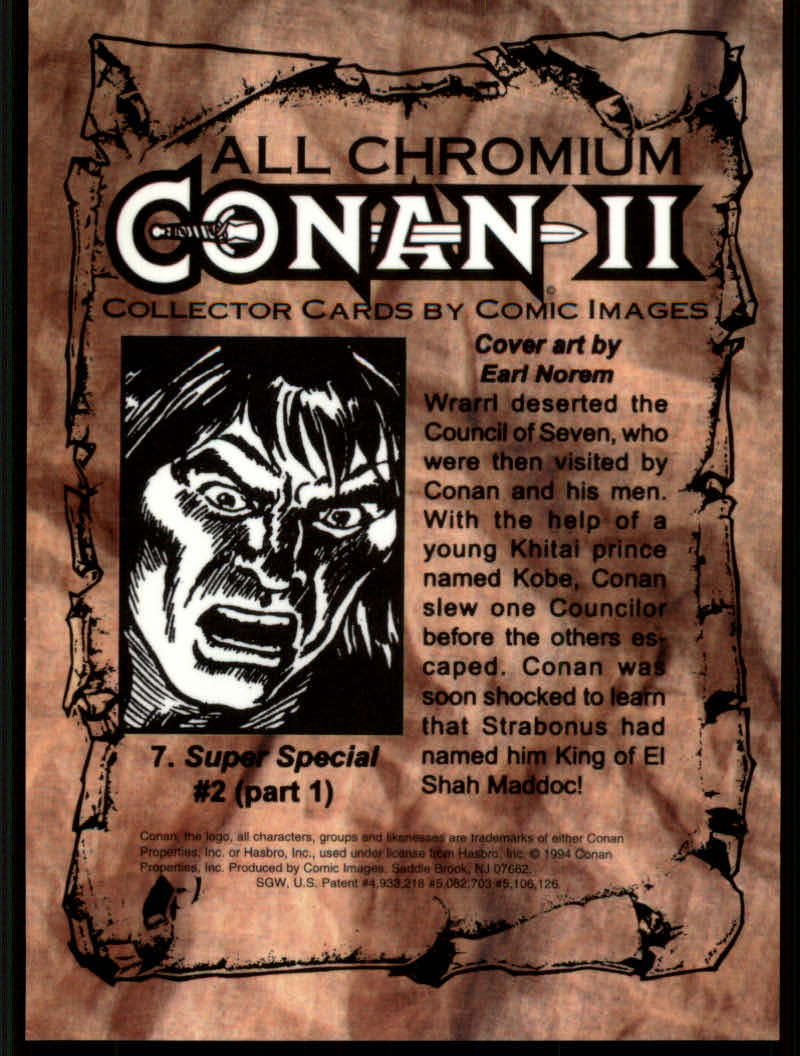 Conan Series Two (1994 Comic Images) Cards - Picture 15 of 189