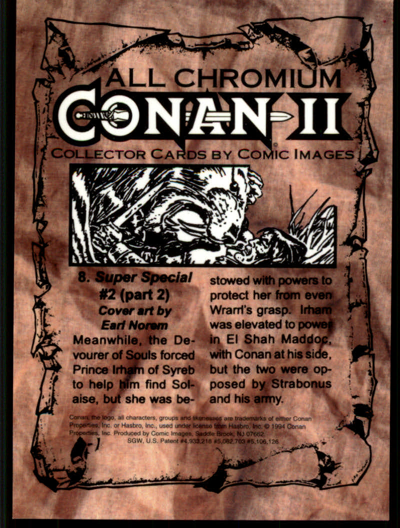 Conan Series Two (1994 Comic Images) Cards - Picture 17 of 189