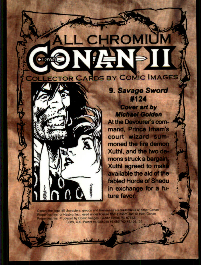 Conan Series Two (1994 Comic Images) Cards - Picture 19 of 189