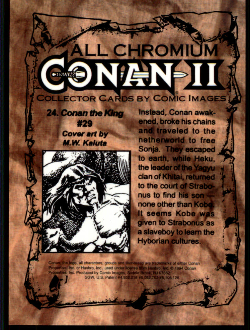 Conan Series Two (1994 Comic Images) Cards - Picture 49 of 189