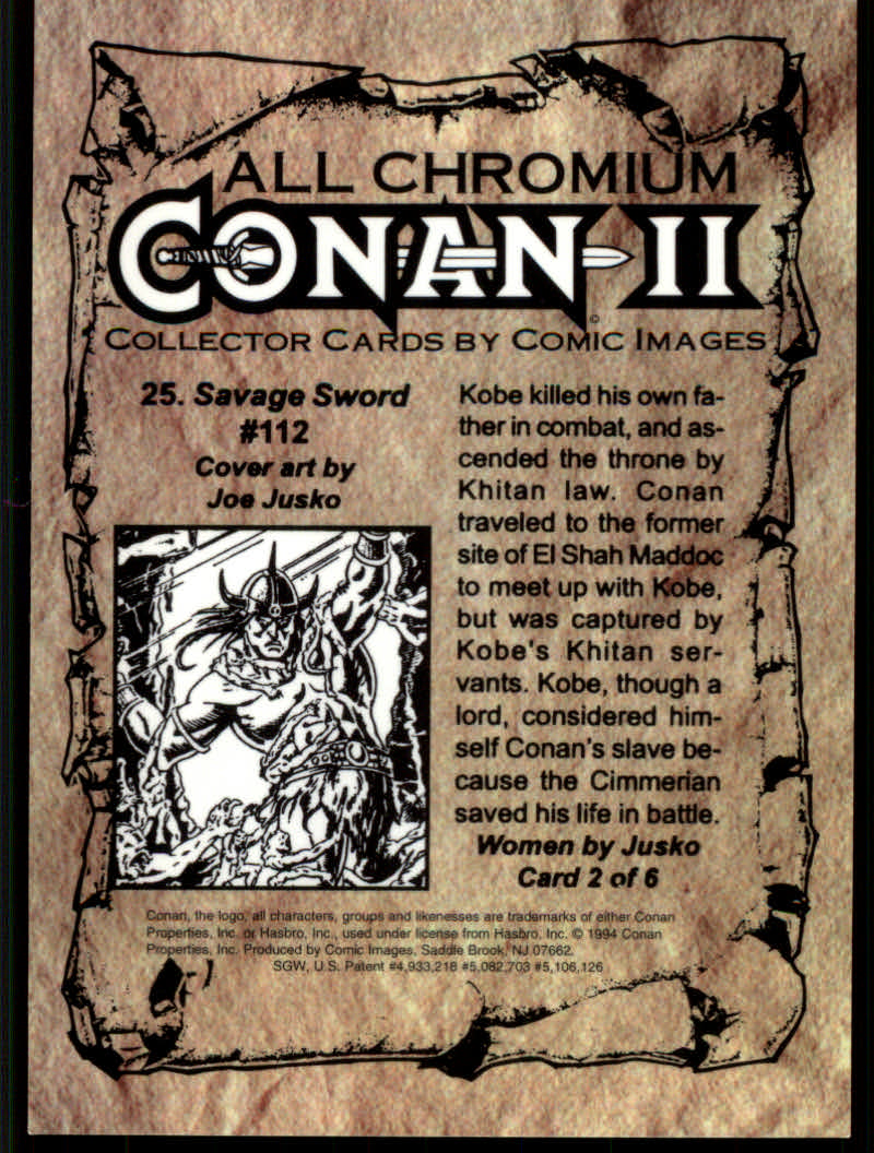 Conan Series Two (1994 Comic Images) Cards - Picture 51 of 189
