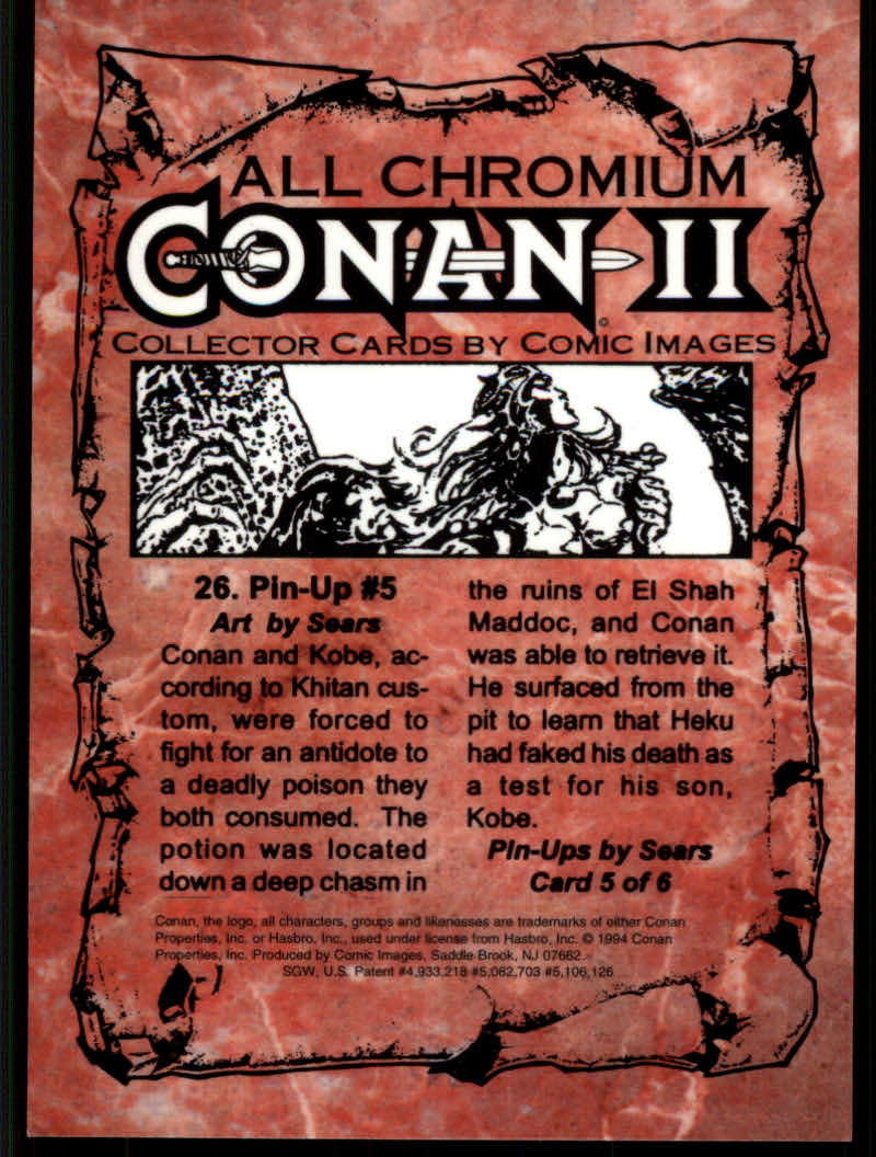 Conan Series Two (1994 Comic Images) Cards - Picture 53 of 189