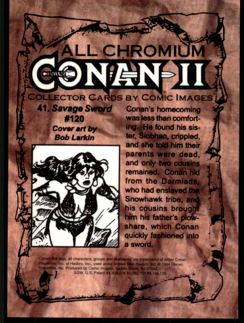 Conan Series Two (1994 Comic Images) Cards - Picture 83 of 189