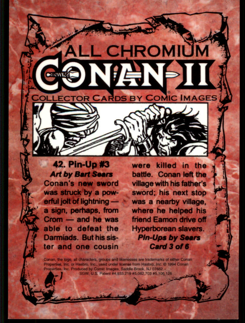 Conan Series Two (1994 Comic Images) Cards - Picture 85 of 189
