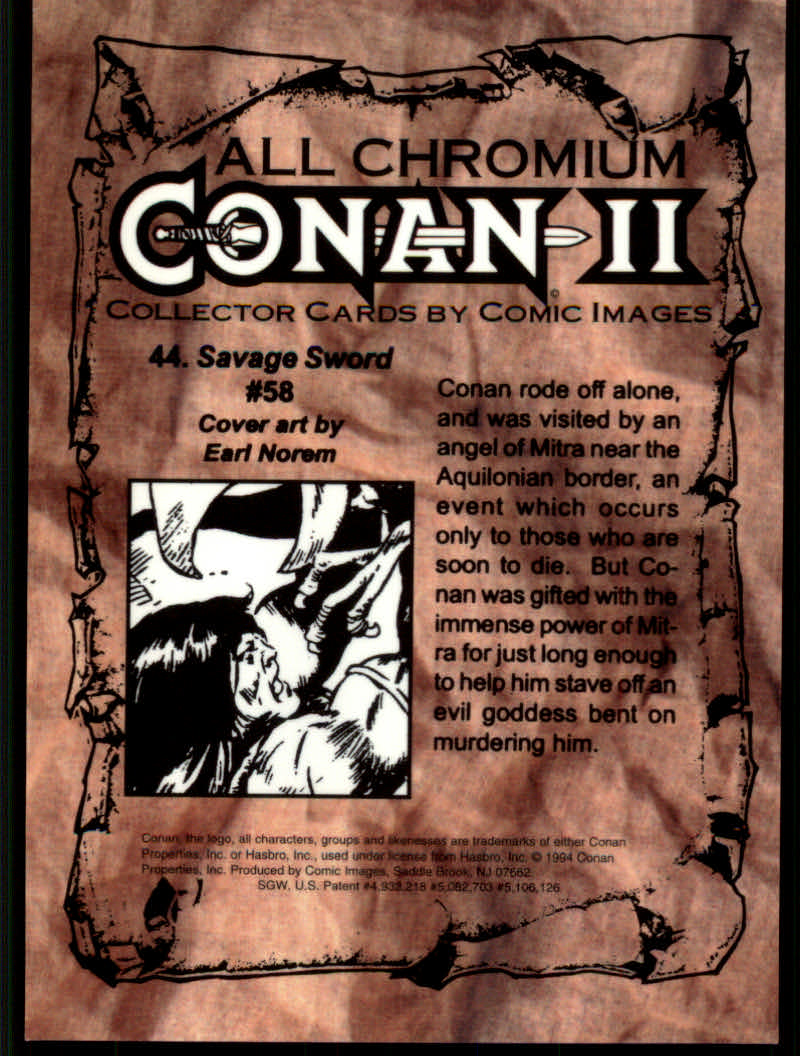 Conan Series Two (1994 Comic Images) Cards - Picture 89 of 189