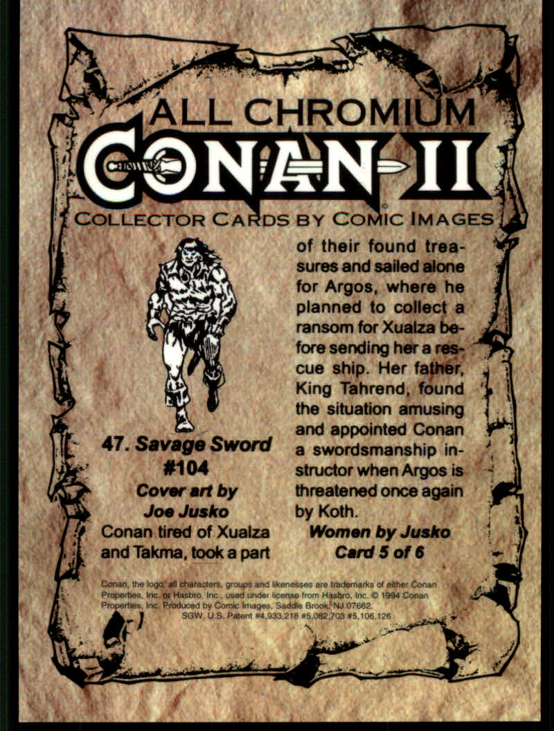 Conan Series Two (1994 Comic Images) Cards - Picture 95 of 189