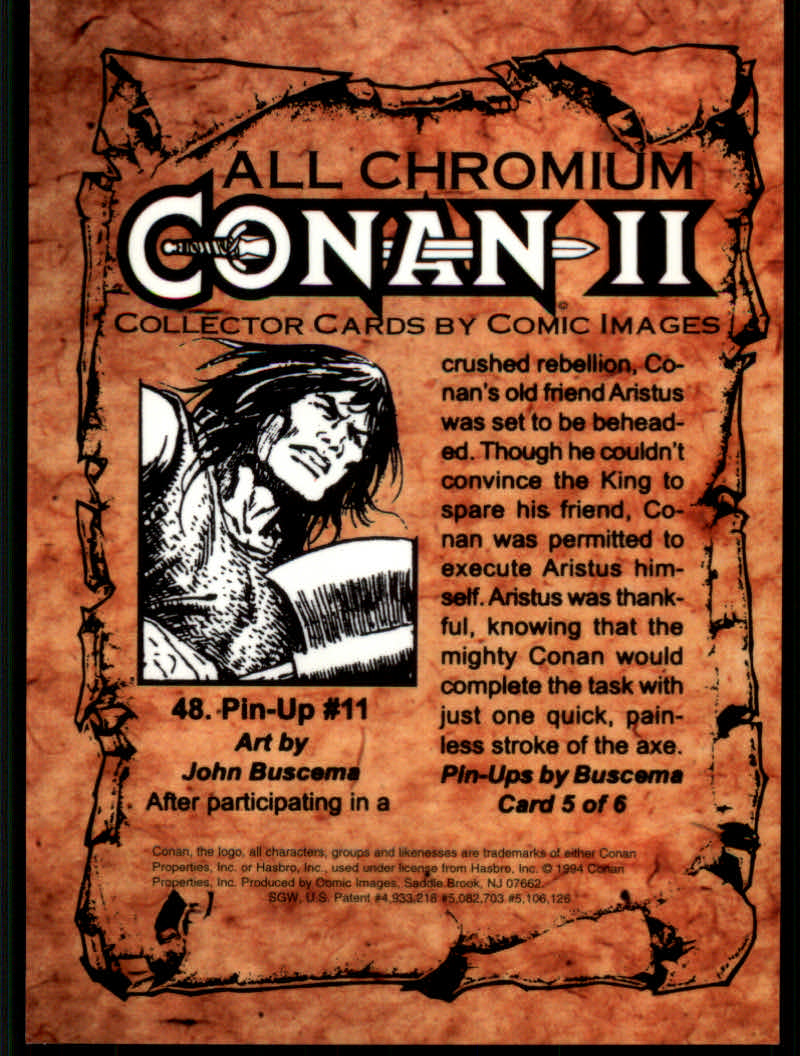 Conan Series Two (1994 Comic Images) Cards - Picture 97 of 189