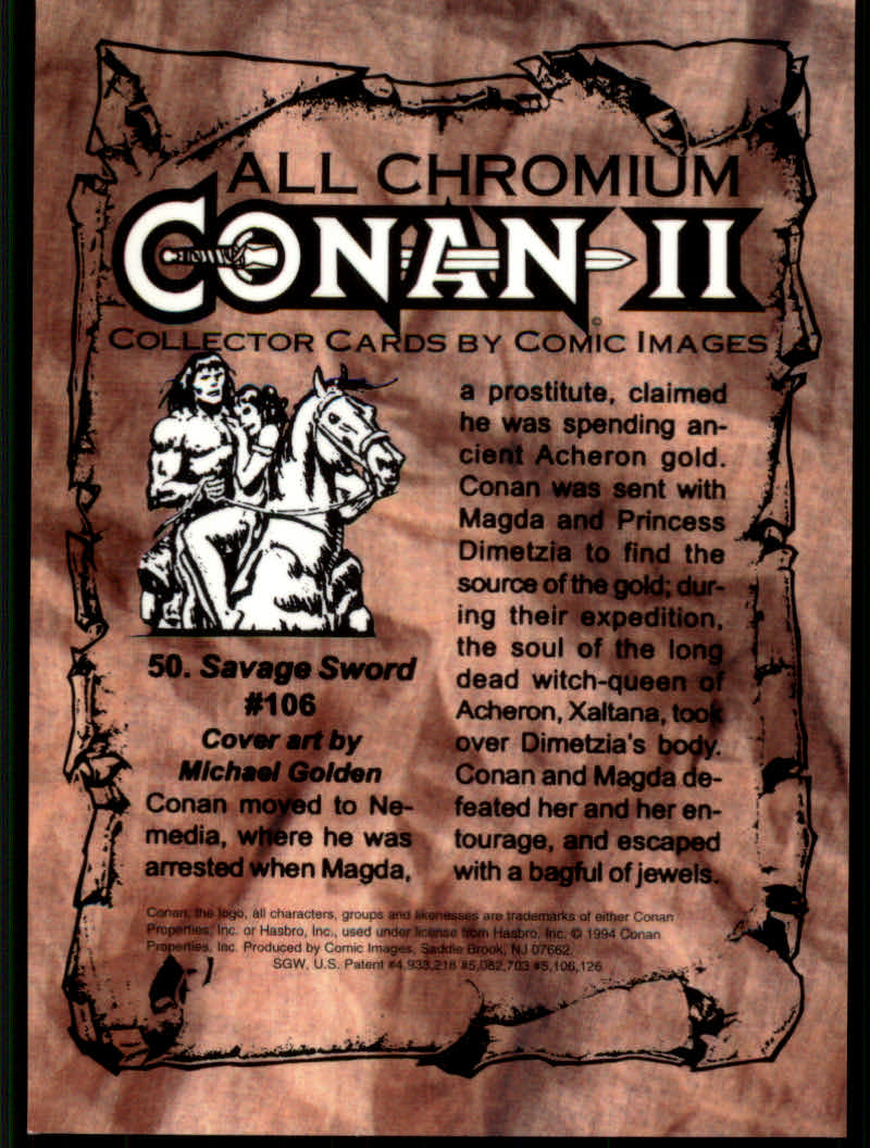 Conan Series Two (1994 Comic Images) Cards - Picture 101 of 189
