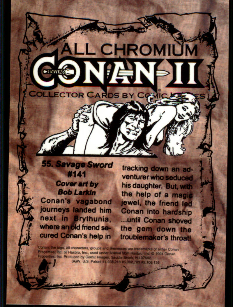 Conan Series Two (1994 Comic Images) Cards - Picture 111 of 189