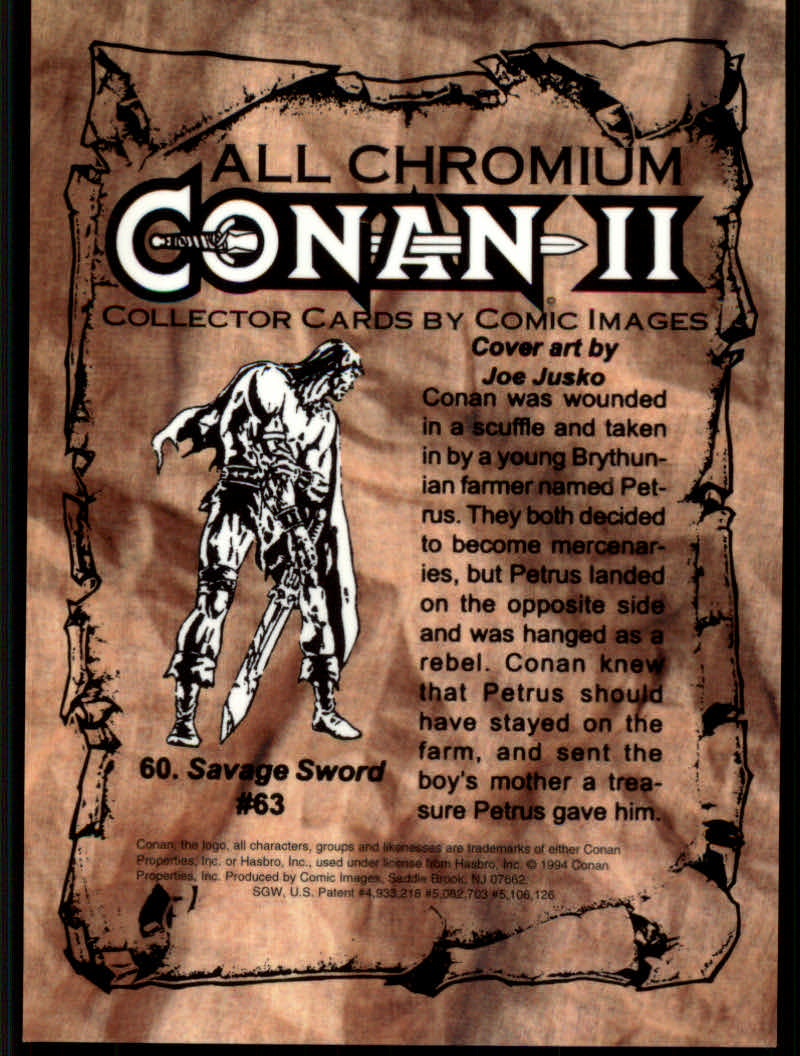 Conan Series Two (1994 Comic Images) Cards - Picture 121 of 189