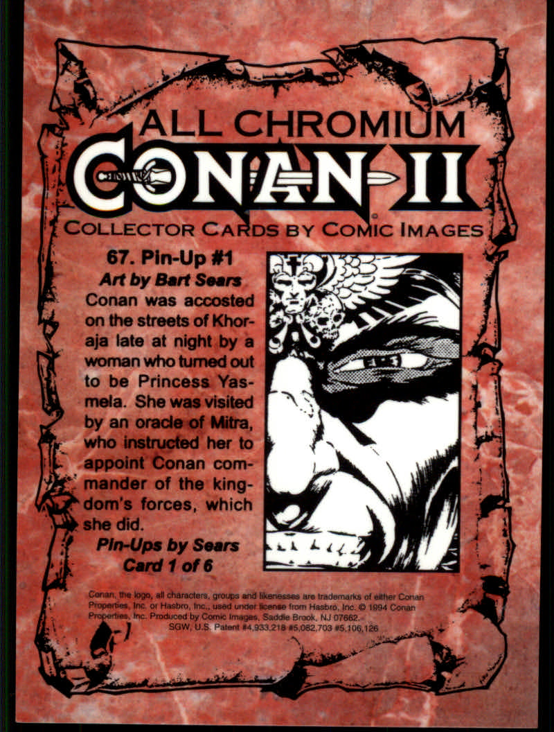 Conan Series Two (1994 Comic Images) Cards - Picture 135 of 189