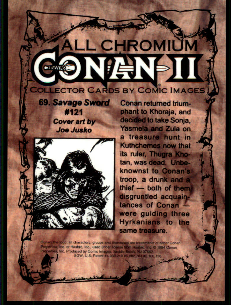 Conan Series Two (1994 Comic Images) Cards - Picture 139 of 189