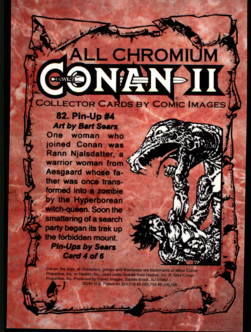 Conan Series Two (1994 Comic Images) Cards - Picture 165 of 189