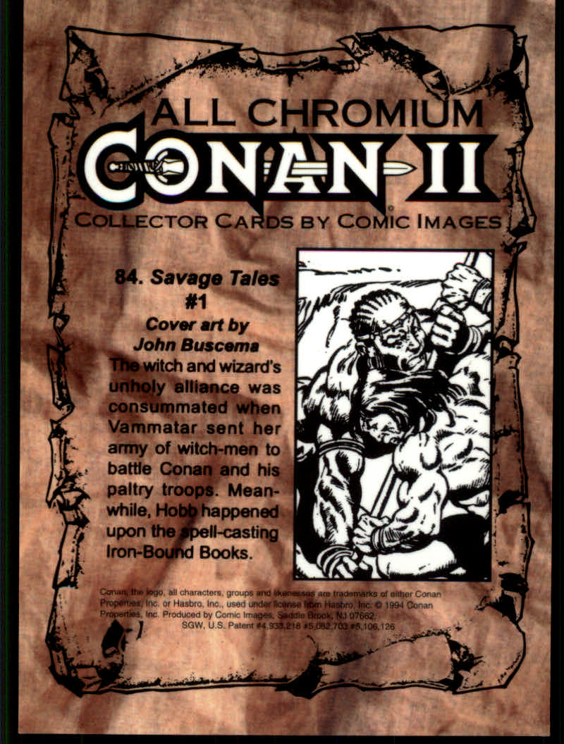 Conan Series Two (1994 Comic Images) Cards - Picture 169 of 189