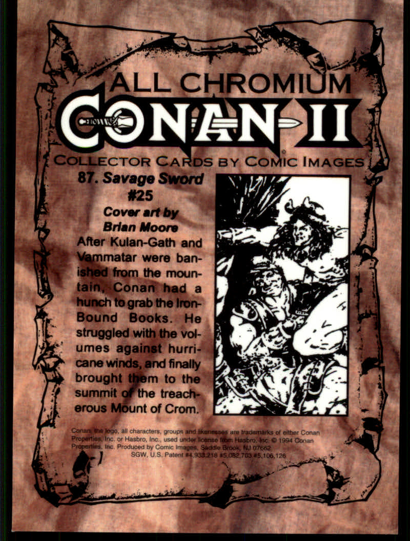 Conan Series Two (1994 Comic Images) Cards - Picture 175 of 189