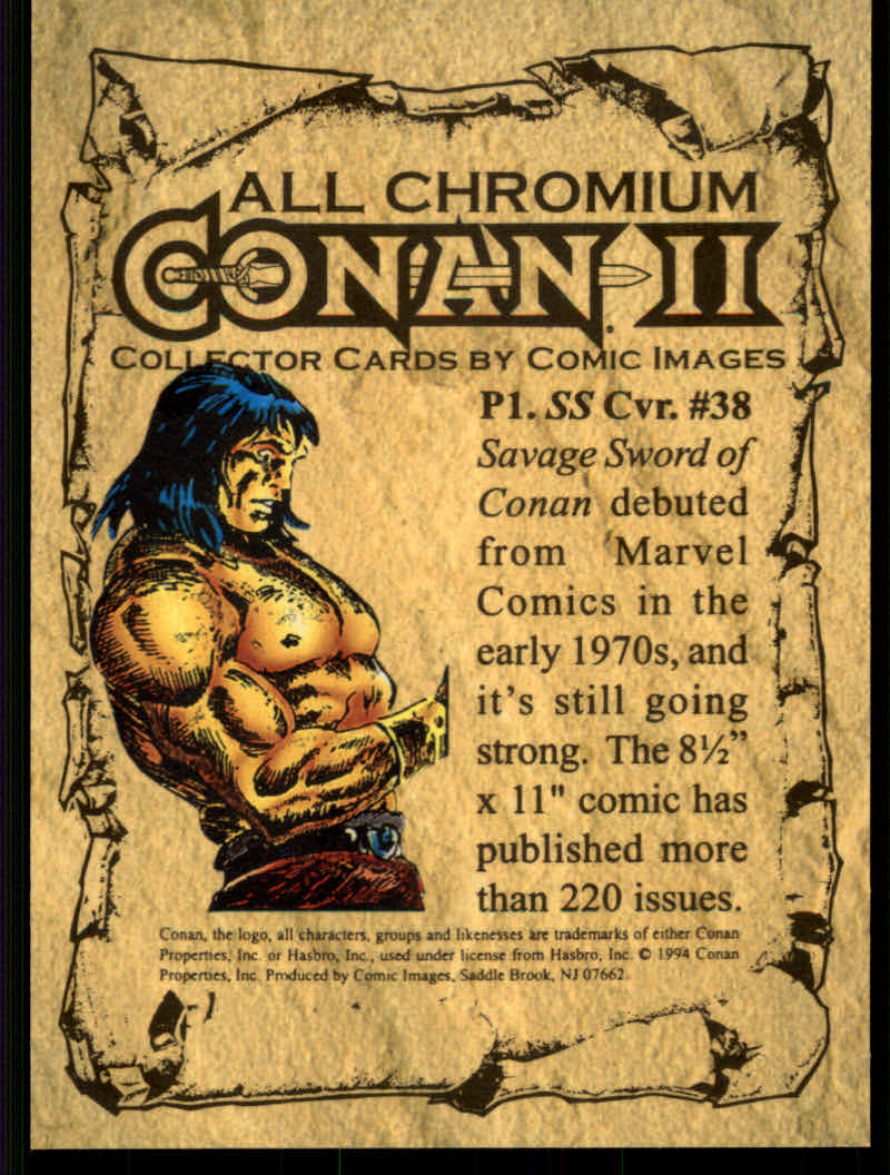 Conan Series Two (1994 Comic Images) Cards - Picture 185 of 189
