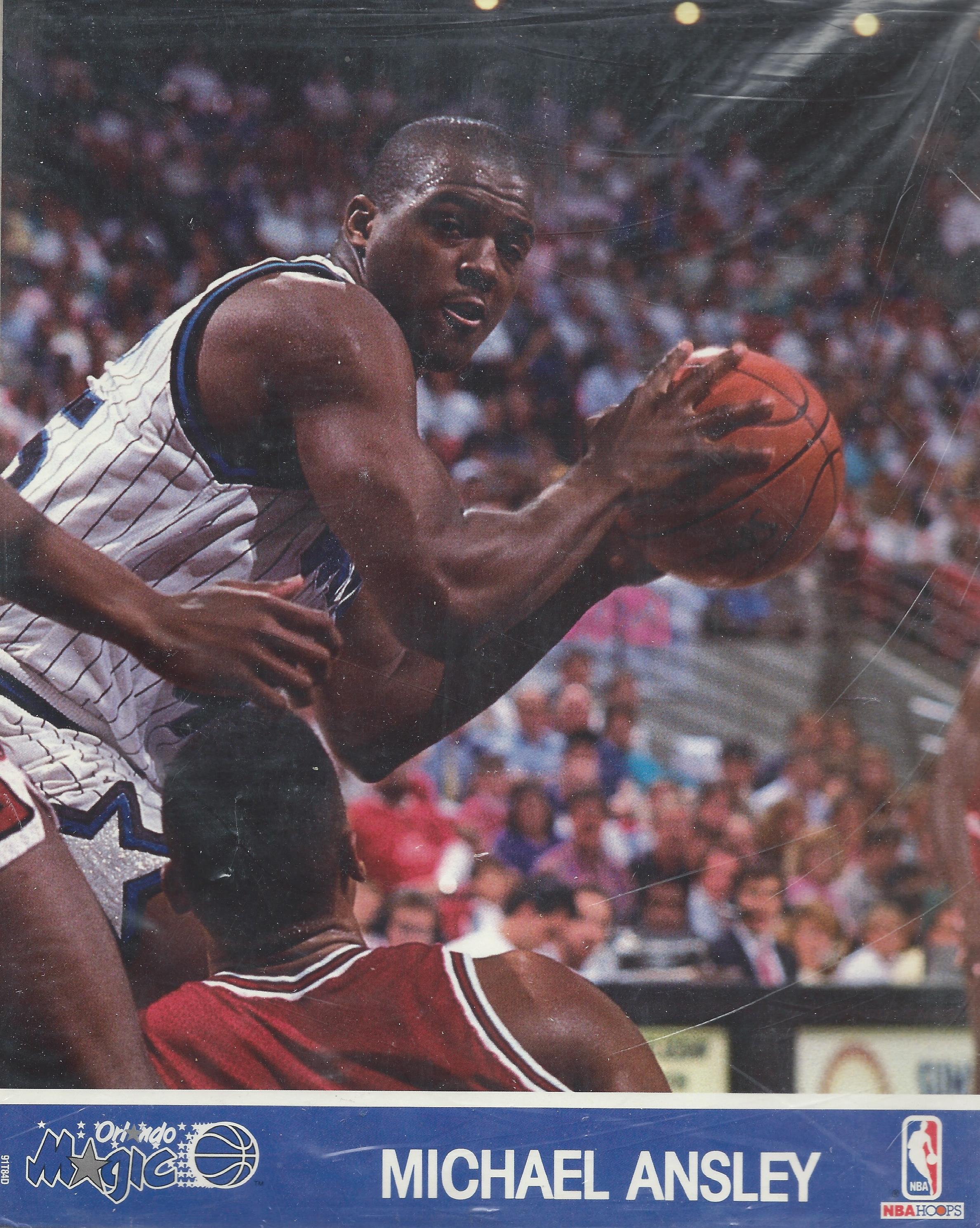 1990 Hoops Action Photos #4 Michael Ansley