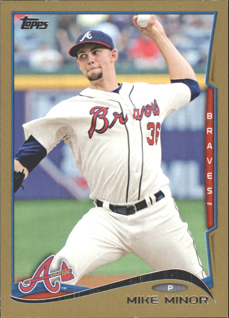 2014 Topps Gold #316 Mike Minor