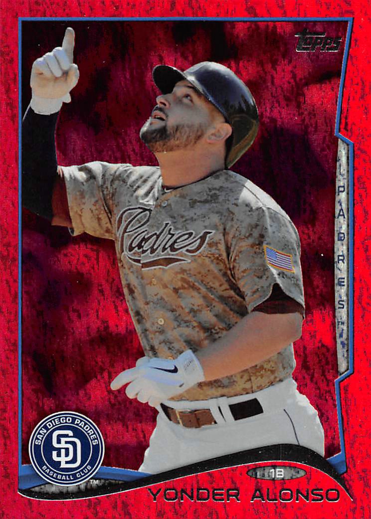 2014 Topps Baseball Red Foil Parallel Singles - You Choose