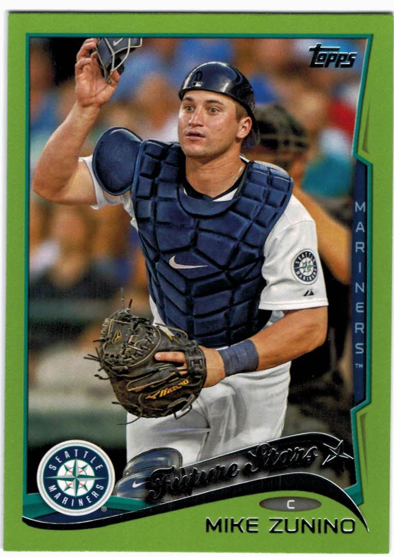 2022 Topps Baseball Card Mike Zunino Tampa Bay Rays #324