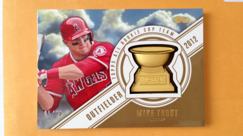2014 Topps All Rookie Cup Team Commemorative #TARC7 Mike Trout