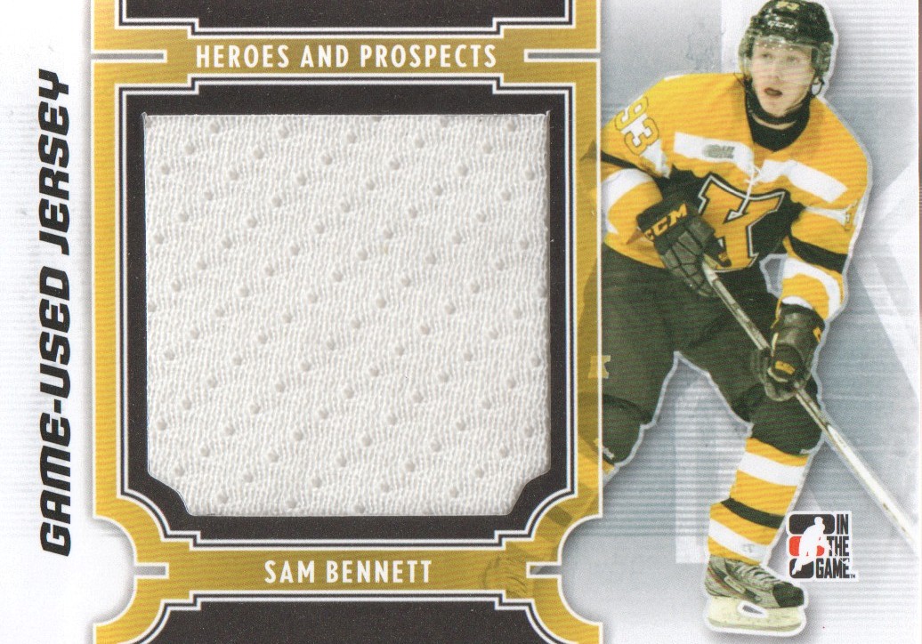2013-14 ITG Heroes and Prospects Jersey #M18 Sam Bennett