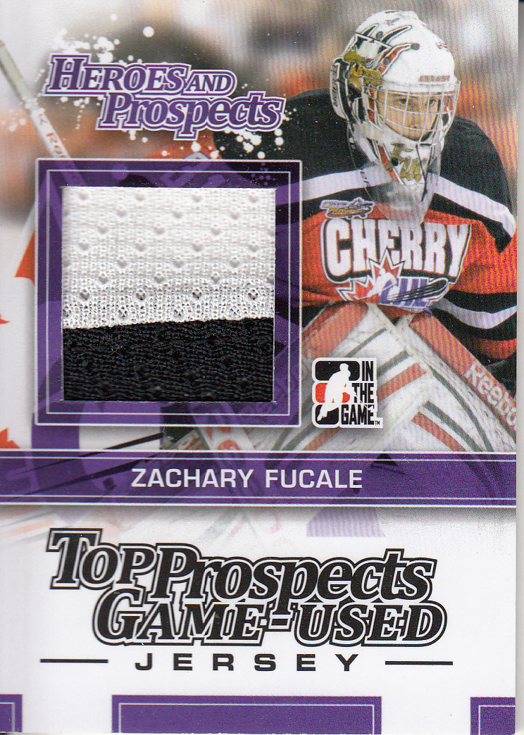 2013-14 ITG Heroes and Prospects Top Prospects Jersey #TPM08 Zachary Fucale
