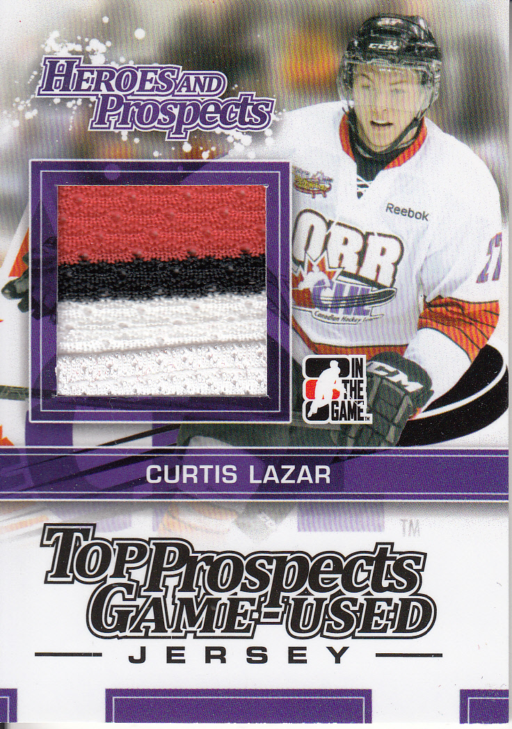 2013-14 ITG Heroes and Prospects Top Prospects Jersey #TPM16 Curtis Lazar