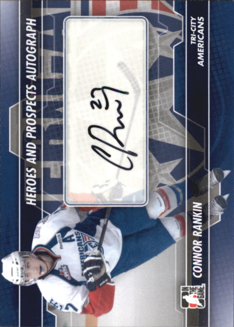 2013-14 ITG Heroes and Prospects Autographs #ACR Connor Rankin