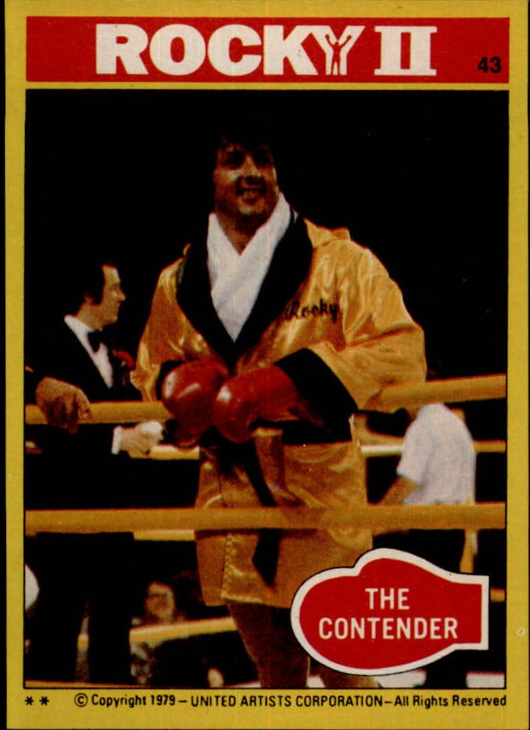 1979 Topps Rocky II #43 The Contender