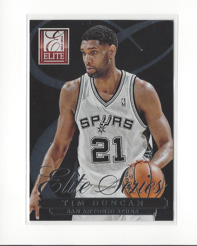 2013-14 Elite Series Inserts #3 Tim Duncan