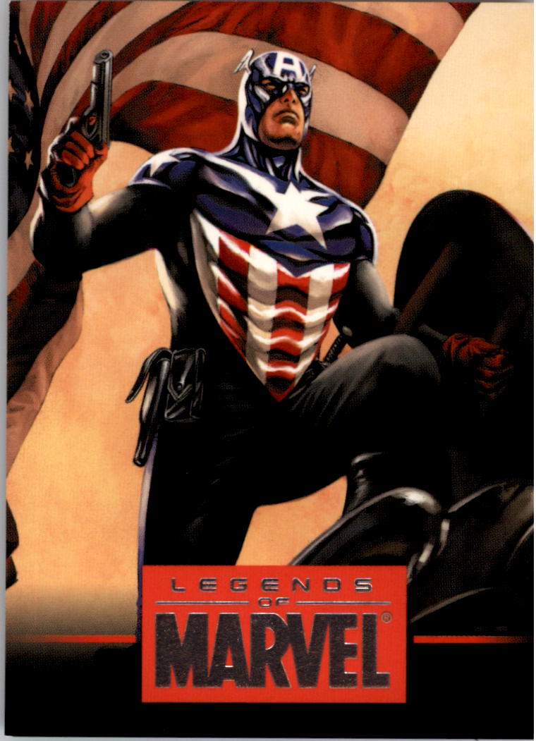 2010 Rittenhouse Legends of Marvel Captain America #L9 Captain America