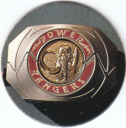 Power Rangers Series One (1994 Collect-A-Card) "Power Caps" Insert Pogs - Picture 10 of 21
