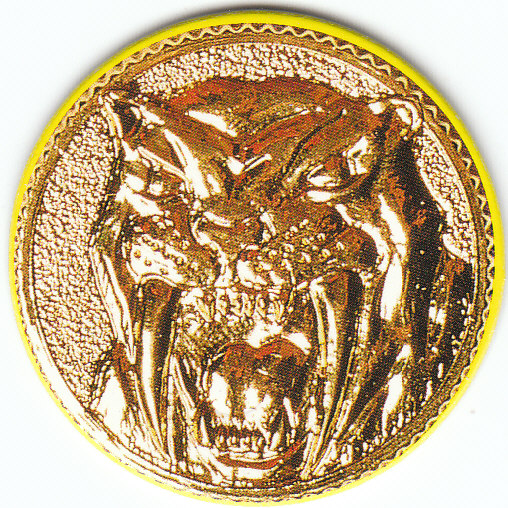 Power Rangers Series One (1994 Collect-A-Card) "Power Caps" Insert Pogs - Picture 14 of 21
