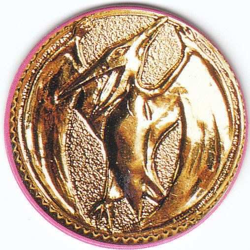 Power Rangers Series One (1994 Collect-A-Card) "Power Caps" Insert Pogs - Picture 16 of 21