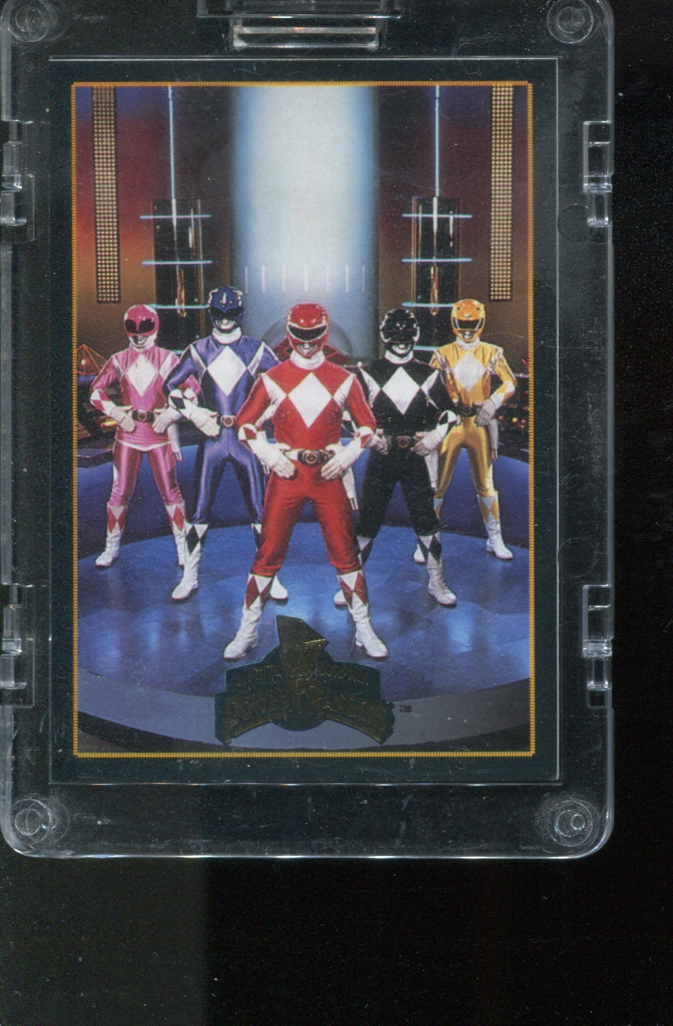 1994 Power Rangers Series Two #D1 Mighty Morphin Power Rangers Card | eBay