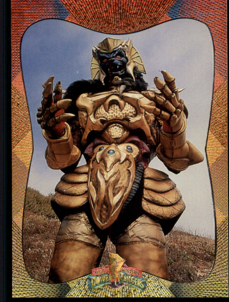 Power Rangers Series Two (1994 Collect-A-Card) "Foil" Parallel Cards - Picture 12 of 139