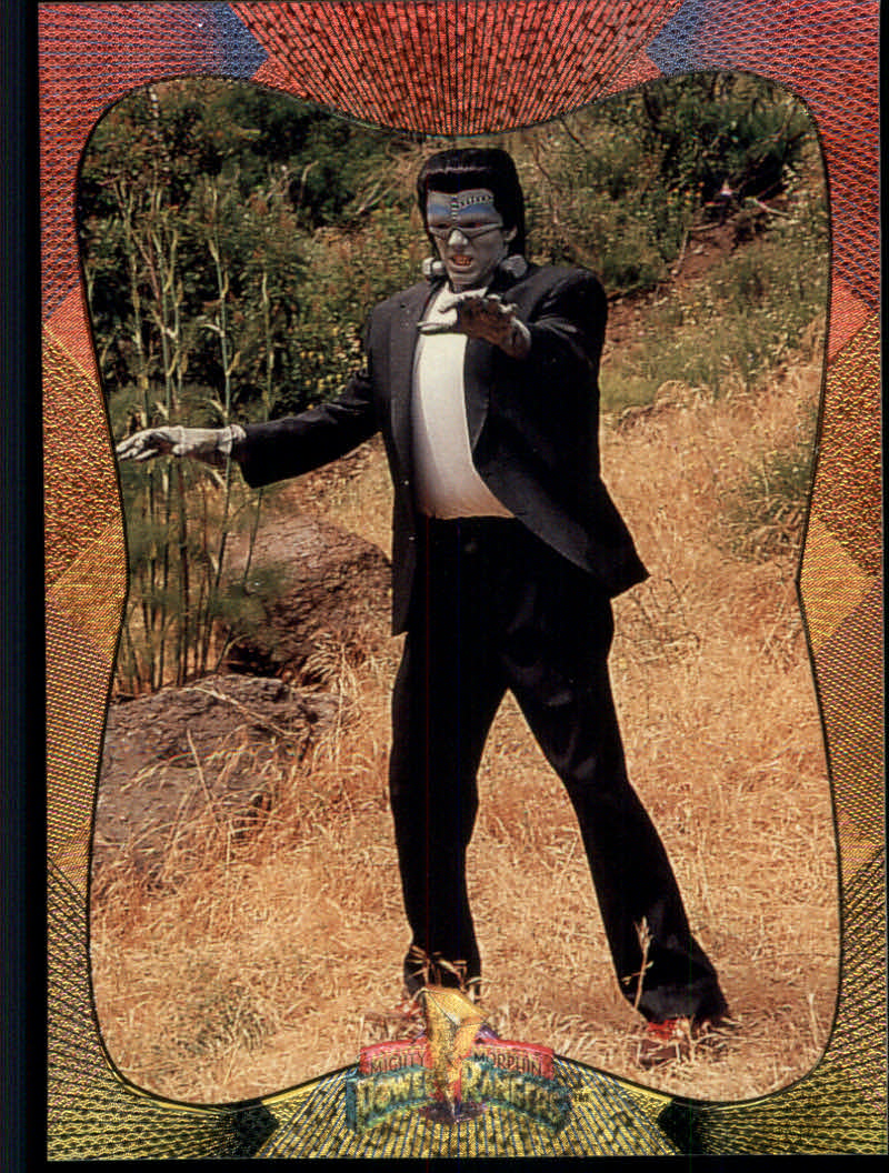 Power Rangers Series Two (1994 Collect-A-Card) "Foil" Parallel Cards - Picture 26 of 139