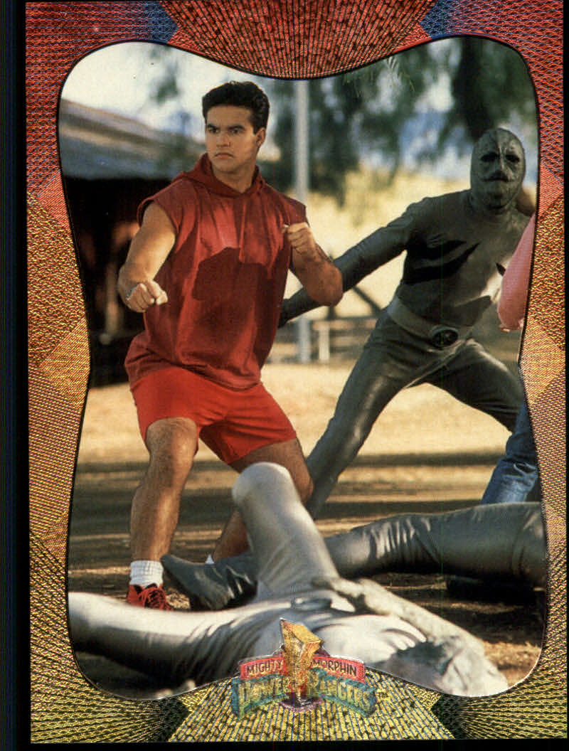 Power Rangers Series Two (1994 Collect-A-Card) "Foil" Parallel Cards - Picture 56 of 139