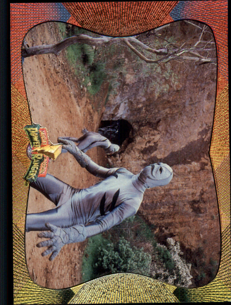 Power Rangers Series Two (1994 Collect-A-Card) "Foil" Parallel Cards - Picture 70 of 139