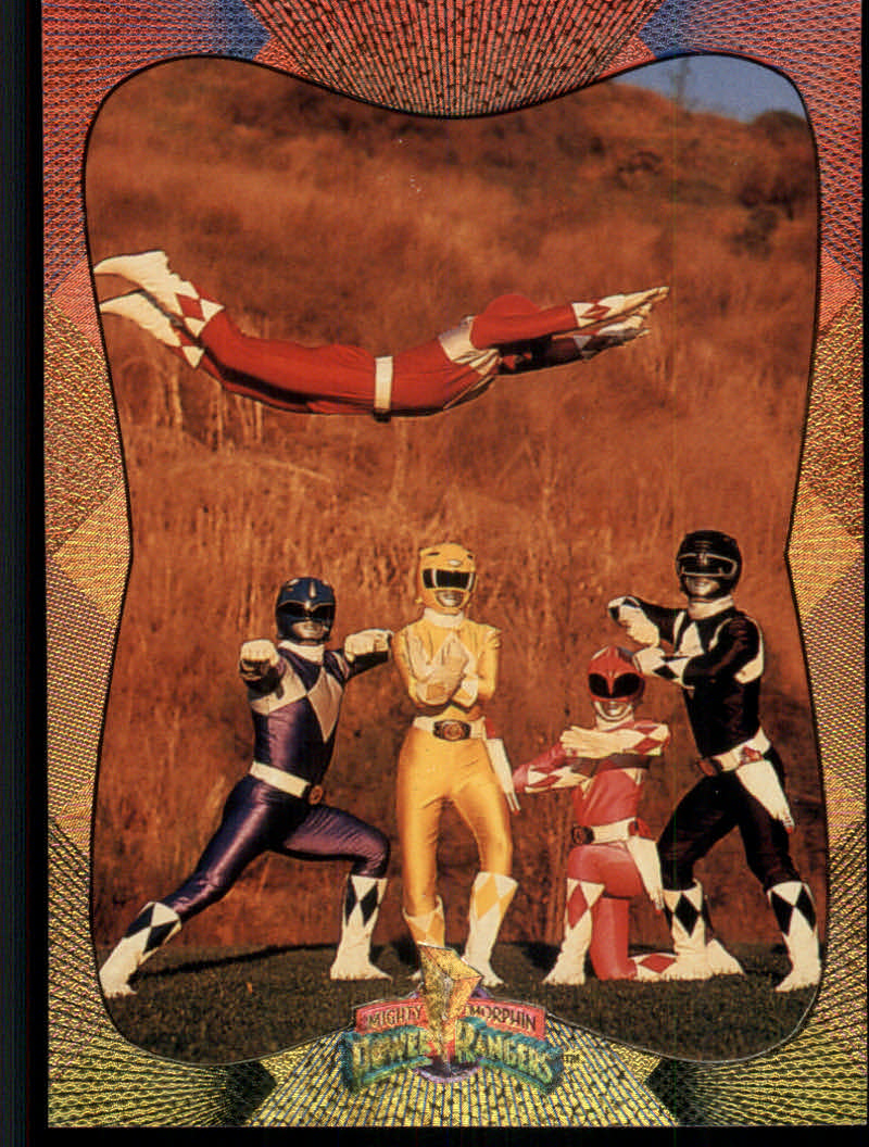 Power Rangers Series Two (1994 Collect-A-Card) "Foil" Parallel Cards - Picture 100 of 139