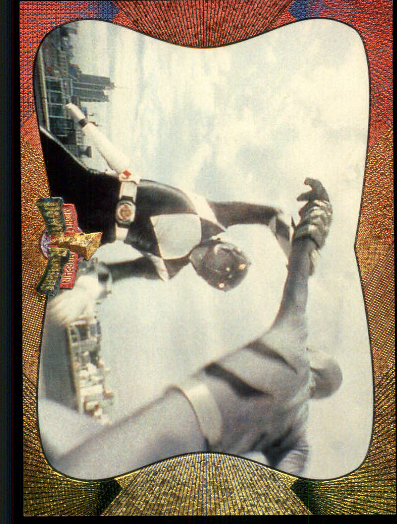 Power Rangers Series Two (1994 Collect-A-Card) "Foil" Parallel Cards - Picture 102 of 139