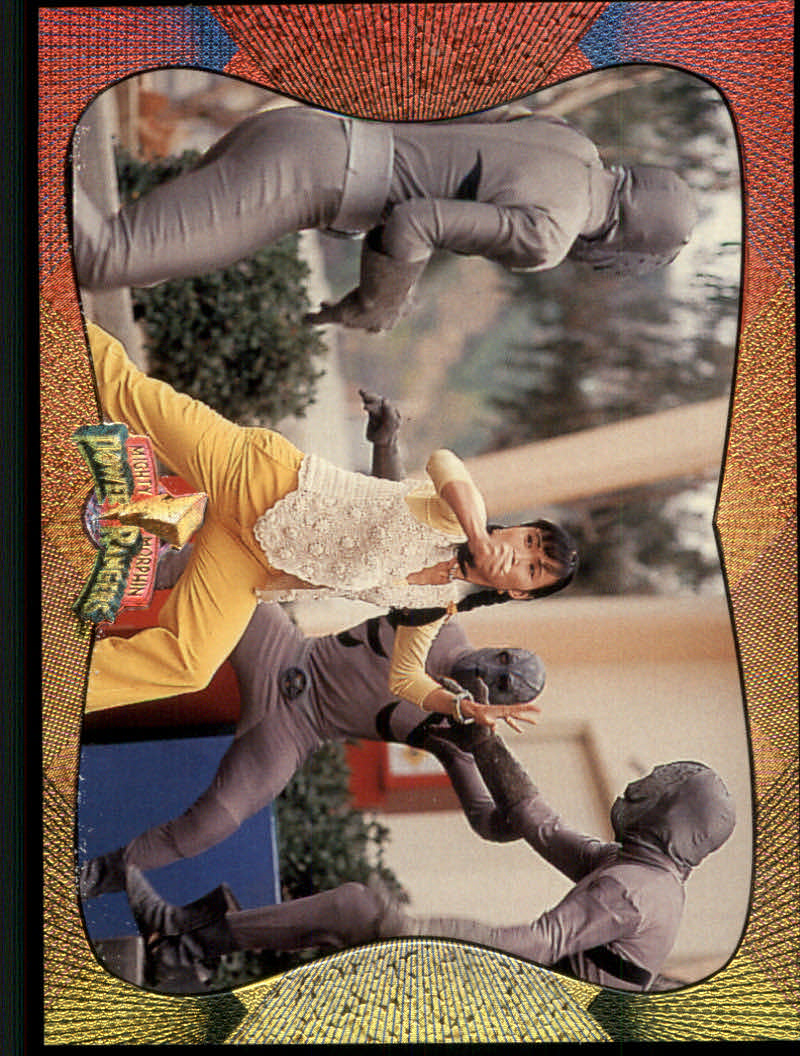 Power Rangers Series Two (1994 Collect-A-Card) "Foil" Parallel Cards - Picture 118 of 139